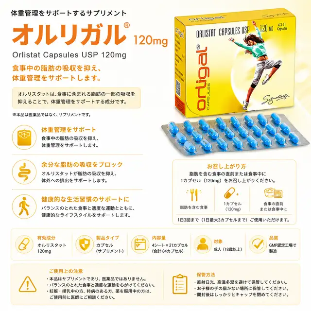 オルリガル120mgの商品画像